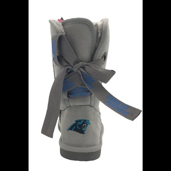NFL The Champion Ribbon Boots by Cuce Carolina Panthers - Medium - Picture 4 of 5